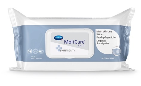 Higiena osób z problemem nietrzymania moczu - MoliCare Skin
