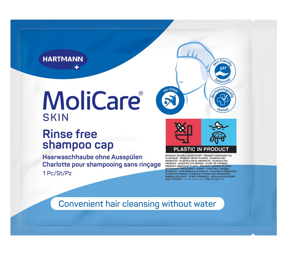 Higiena osób z problemem nietrzymania moczu - MoliCare Skin