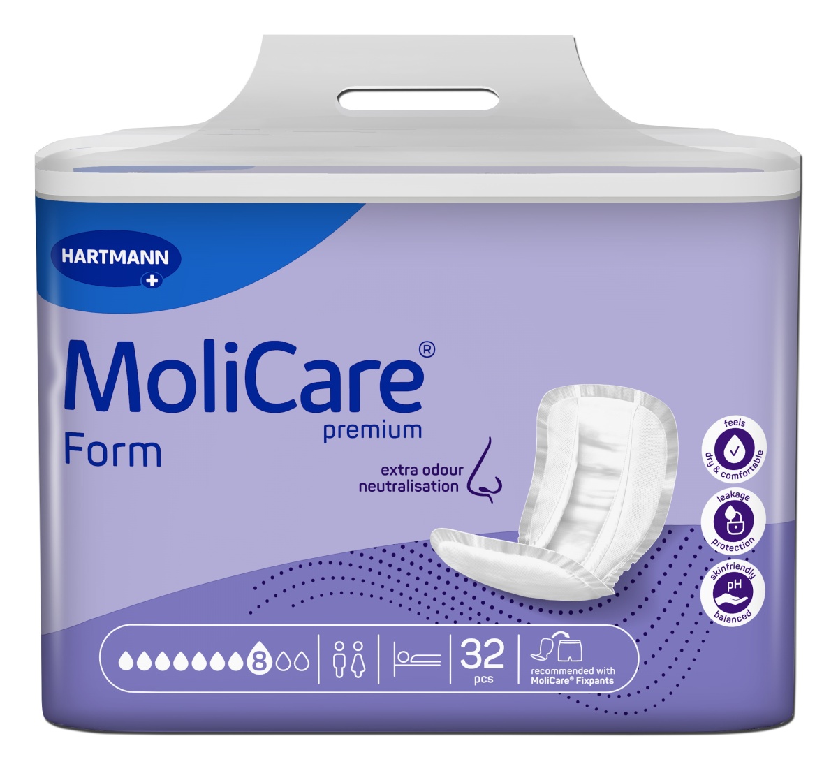 Higiena osób z problemem nietrzymania moczu - MoliCare Premium Form 