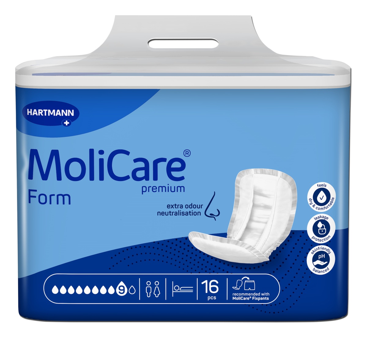 Higiena osób z problemem nietrzymania moczu - MoliCare Premium Form 
