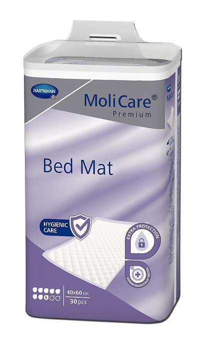 Higiena osób z problemem nietrzymania moczu - MoliCare Premium Bed Mat