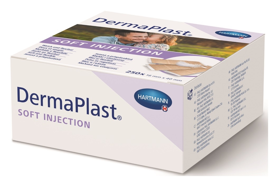 Plastry z opatrunkiem - DermaPlast Soft Injection