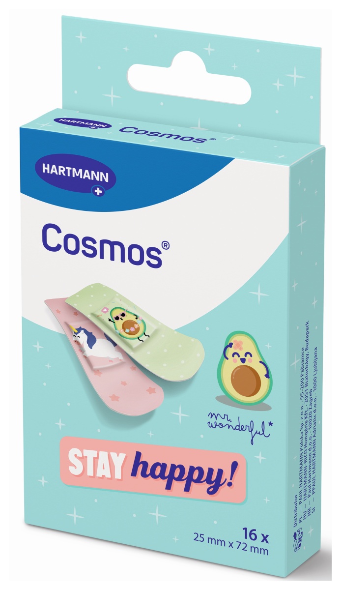 Plastry z opatrunkiem - Cosmos Mr Wonderful