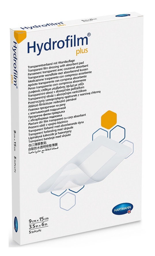 Plastry opatrunkowe do celów profesjonalnych - Hydrofilm Plus