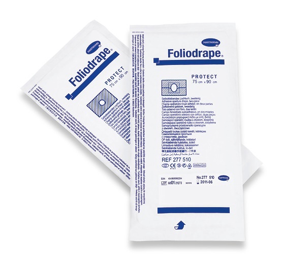 Zestawy operacyjne oraz serwety Foliodrape - Serwety Foliodrape Protect i Protect Plus