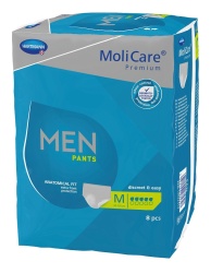 Higiena osób z problemem nietrzymania moczu - MoliCare Premium MEN Pants