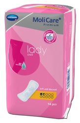 Higiena osób z problemem nietrzymania moczu - MoliCare Premium lady pad