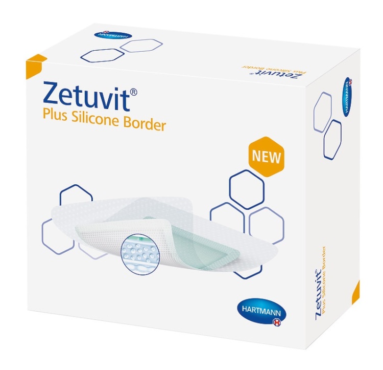Opatrunki specjalistyczne - Zetuvit Plus Silicone Border